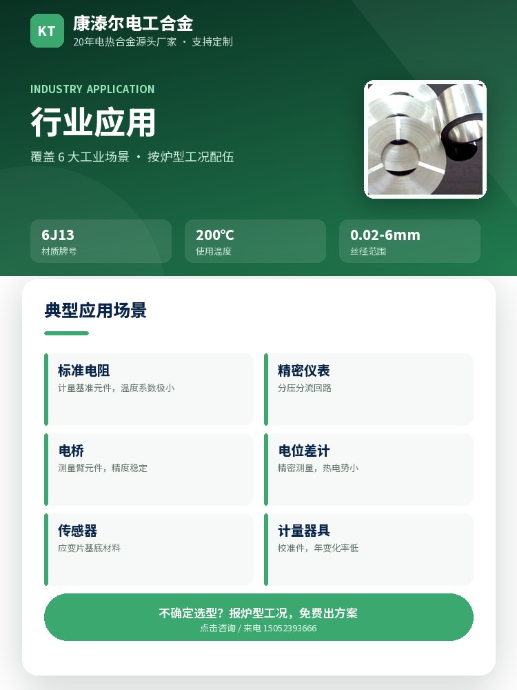锰铜带 核心优势
