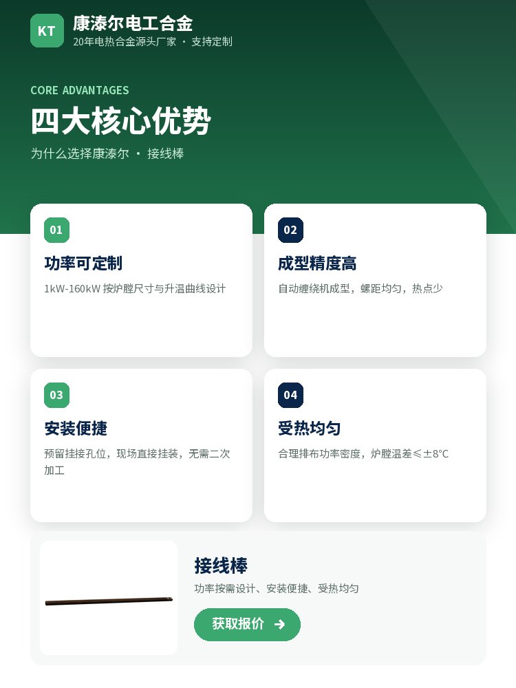 接线棒 定制流程
