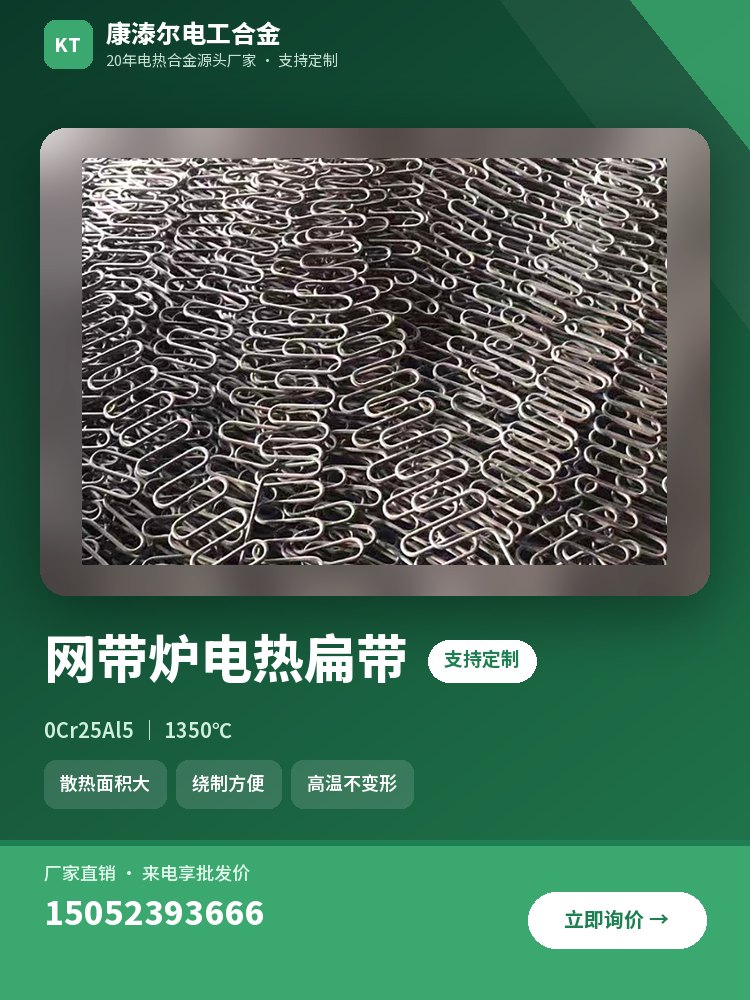 网带炉电热扁带 产品主图