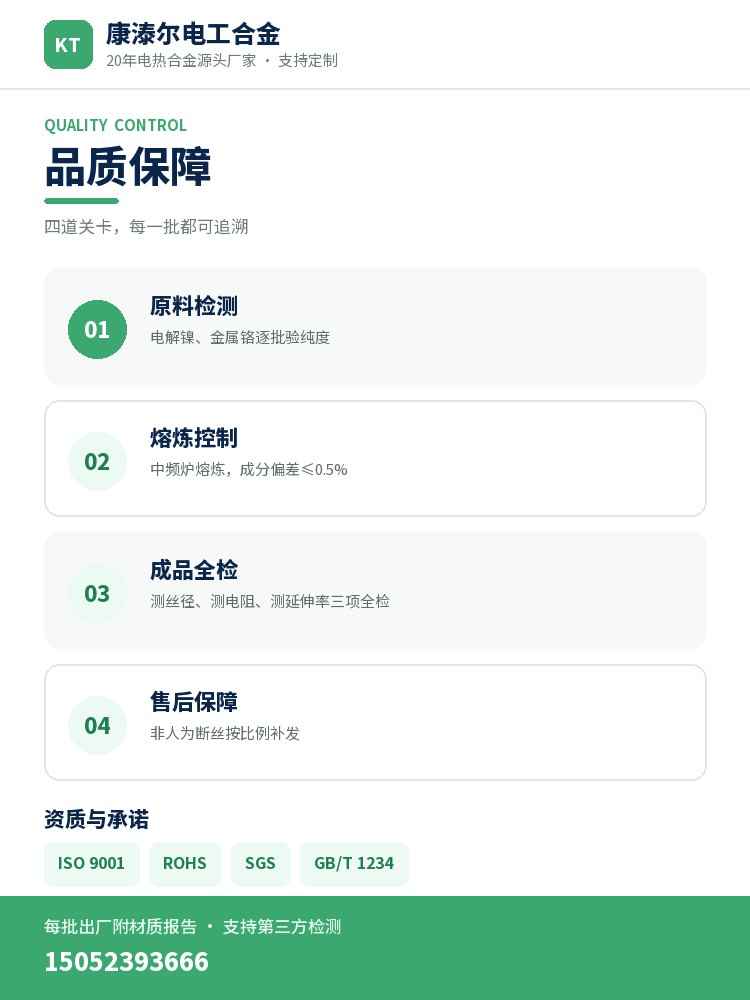 镍铬扁丝 品质保障
